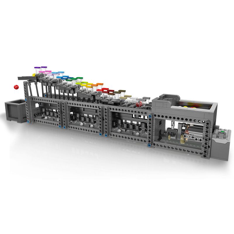 MouldKing 26004 Mould King 26004 REBRICKABLE MOC-25851 25851 MOC25851 non  CẦU VỒNG BƯỚC bộ đồ chơi xếp lắp ráp ghép mô hình RAINBOW STEPPER 1034 khối