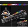 MouldKing 26004 Mould King 26004 REBRICKABLE MOC-25851 25851 MOC25851 non  CẦU VỒNG BƯỚC bộ đồ chơi xếp lắp ráp ghép mô hình RAINBOW STEPPER 1034 khối