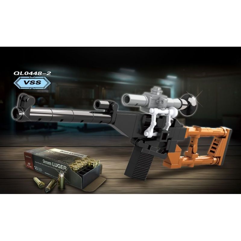 ZHEGAO QL0448 0448 non  MINIGUN 4 LOẠI QBZ VSS M762 AKM bộ đồ chơi xếp lắp ráp ghép mô hình MHWP Súng 407 khối ZHEGAO QL0448 0448 non  MINIGUN 4 LOẠI QBZ VSS M762 AKM bộ đồ chơi xếp lắp ráp ghép mô hình MHWP Súng 407 khối