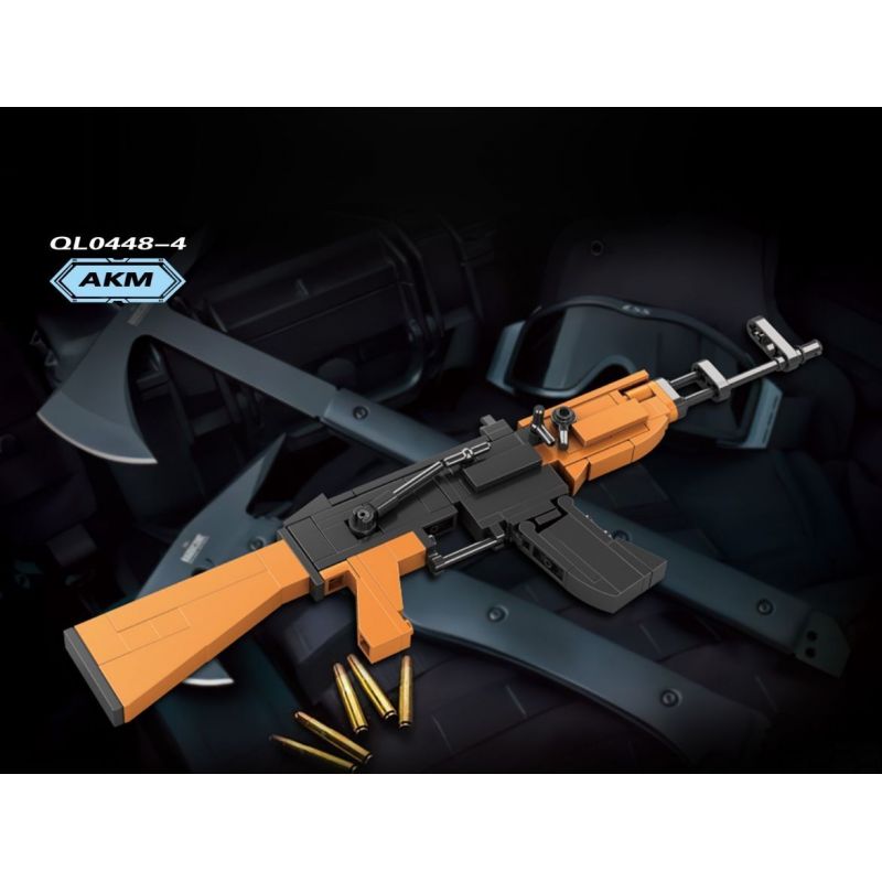 ZHEGAO QL0448 0448 non  MINIGUN 4 LOẠI QBZ VSS M762 AKM bộ đồ chơi xếp lắp ráp ghép mô hình MHWP Súng 407 khối ZHEGAO QL0448 0448 non  MINIGUN 4 LOẠI QBZ VSS M762 AKM bộ đồ chơi xếp lắp ráp ghép mô hình MHWP Súng 407 khối