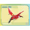 GUDI 40204 non  CHIẾN BINH KHỦNG LONG 5 KẾT HỢP bộ đồ chơi xếp lắp ráp ghép mô hình DINOSAUR GENERAL 434 khối