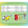 GUDI 40204 non  CHIẾN BINH KHỦNG LONG 5 KẾT HỢP bộ đồ chơi xếp lắp ráp ghép mô hình DINOSAUR GENERAL 434 khối