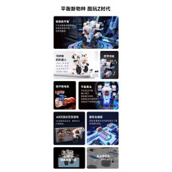 XIAOMI MITU MI ONEBOT OBJQR72AIQI 72AIQI non  ROBOT THĂNG BẰNG II bộ đồ chơi xếp lắp ráp ghép mô hình Frozen Nữ Hoàng Băng Giá 1200 khối