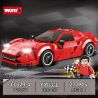 WOMA C0329 0329 non  XE THỂ THAO 4 MẪU bộ đồ chơi xếp lắp ráp ghép mô hình Speed Champions Racing Cars Đua Xe Công Thức 1102 khối