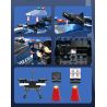 WOMA C5010 5010 non  CHASER TUẦN TRA XE CẢNH SÁT bộ đồ chơi xếp lắp ráp ghép mô hình SWAT CORPS 345 khối