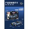 WOMA C5008 5008 non  BẢO VỆ ĐƯỜNG BỘ KIỂM TRA XE CẢNH SÁT bộ đồ chơi xếp lắp ráp ghép mô hình SWAT CORPS 367 khối