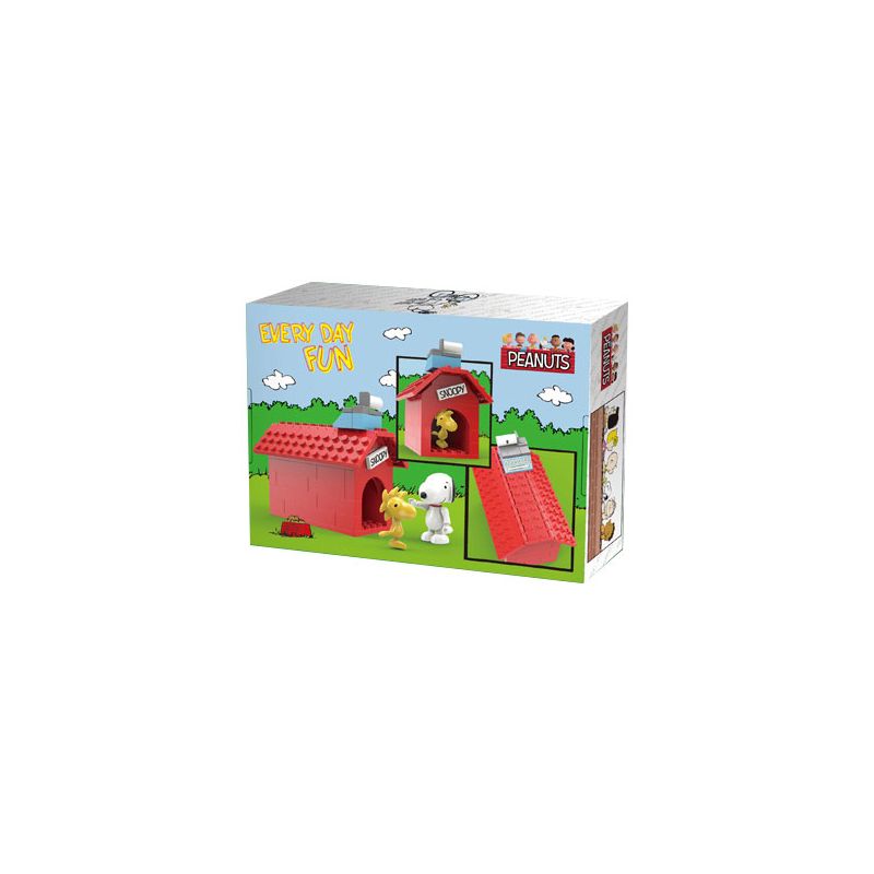 LINOOS LN8077 8077 non  CABIN CỔ ĐIỂN CỦA SNOOPY bộ đồ chơi xếp lắp ráp ghép mô hình Movie & Game SNOOPY DOG HOUSE Phim Và Trò Chơi 70 khối