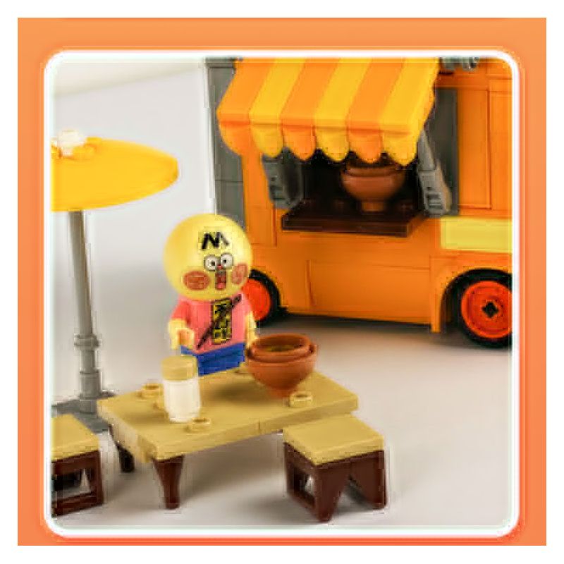 SHENZHEN RAEL ENTERTAINMENT 60005 non  ĐỪNG ĂN XE RAMEN VÔ ÍCH bộ đồ chơi xếp lắp ráp ghép mô hình 340 khối