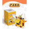 SHENZHEN RAEL ENTERTAINMENT 60005 non  ĐỪNG ĂN XE RAMEN VÔ ÍCH bộ đồ chơi xếp lắp ráp ghép mô hình 340 khối