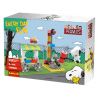 LINOOS LN8066 8066 non  TRÒ CHƠI ĐẤM BỐC bộ đồ chơi xếp lắp ráp ghép mô hình Movie & Game SNOOPY Phim Và Trò Chơi 109 khối