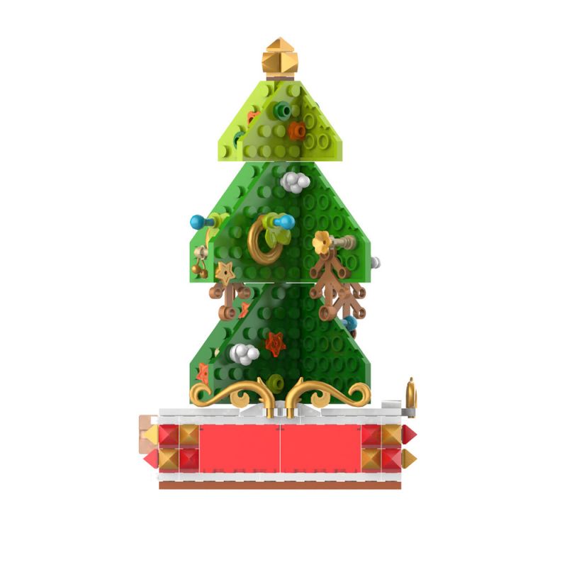 JAKI JK5111 5111 non  NGƯỜI GIỮ ĐỒ TRANG TRÍ CÂY THÔNG NOEL bộ đồ chơi xếp lắp ráp ghép mô hình FUNDESK