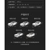 LYNK & CO DZ0134 0134 non  LYNK&CO 1 MẪU XE LẮP RÁP Ý TƯỞNG 5 PIXEL bộ đồ chơi xếp lắp ráp ghép mô hình Racers Đua Tốc Độ 792 khối
