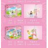 SEMBO 1822 1823 1824 1825 non  MACARON LÂU ĐÀI MỘNG MƠ 4 LOẠI bộ đồ chơi xếp lắp ráp ghép mô hình FAIRY TALE LAND 572 khối