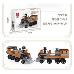 JIESTAR 58009 non  6 ĐOÀN TÀU NHỎ bộ đồ chơi xếp lắp ráp ghép mô hình Creator Sáng Tạo 466 khối