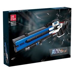 JIESTAR 58023 non  SÚNG TRƯỜNG XUNG HẠNG NẶNG bộ đồ chơi xếp lắp ráp ghép mô hình Gun HEAVY PULSE RIFLE 2283 khối JIESTAR 58023 non  SÚNG TRƯỜNG XUNG HẠNG NẶNG bộ đồ chơi xếp lắp ráp ghép mô hình Gun HEAVY PULSE RIFLE 2283 khối