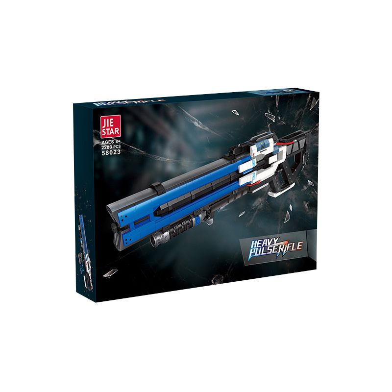 JIESTAR 58023 non  SÚNG TRƯỜNG XUNG HẠNG NẶNG bộ đồ chơi xếp lắp ráp ghép mô hình Gun HEAVY PULSE RIFLE 2283 khối JIESTAR 58023 non  SÚNG TRƯỜNG XUNG HẠNG NẶNG bộ đồ chơi xếp lắp ráp ghép mô hình Gun HEAVY PULSE RIFLE 2283 khối
