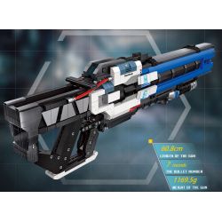 JIESTAR 58023 non  SÚNG TRƯỜNG XUNG HẠNG NẶNG bộ đồ chơi xếp lắp ráp ghép mô hình Gun HEAVY PULSE RIFLE 2283 khối JIESTAR 58023 non  SÚNG TRƯỜNG XUNG HẠNG NẶNG bộ đồ chơi xếp lắp ráp ghép mô hình Gun HEAVY PULSE RIFLE 2283 khối