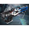 JIESTAR 58023 non  SÚNG TRƯỜNG XUNG HẠNG NẶNG bộ đồ chơi xếp lắp ráp ghép mô hình Gun HEAVY PULSE RIFLE 2283 khối