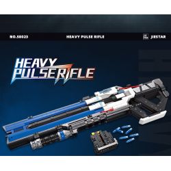 JIESTAR 58023 non  SÚNG TRƯỜNG XUNG HẠNG NẶNG bộ đồ chơi xếp lắp ráp ghép mô hình Gun HEAVY PULSE RIFLE 2283 khối JIESTAR 58023 non  SÚNG TRƯỜNG XUNG HẠNG NẶNG bộ đồ chơi xếp lắp ráp ghép mô hình Gun HEAVY PULSE RIFLE 2283 khối
