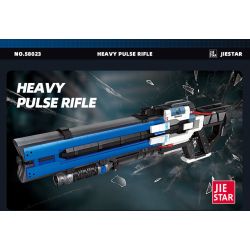 JIESTAR 58023 non  SÚNG TRƯỜNG XUNG HẠNG NẶNG bộ đồ chơi xếp lắp ráp ghép mô hình Gun HEAVY PULSE RIFLE 2283 khối JIESTAR 58023 non  SÚNG TRƯỜNG XUNG HẠNG NẶNG bộ đồ chơi xếp lắp ráp ghép mô hình Gun HEAVY PULSE RIFLE 2283 khối