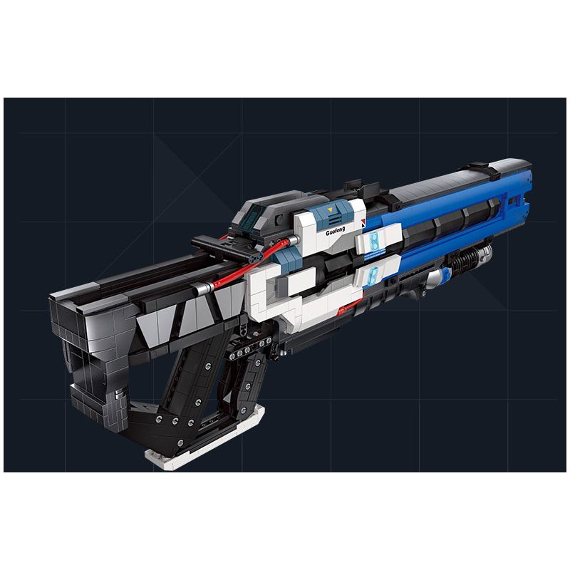 JIESTAR 58023 non  SÚNG TRƯỜNG XUNG HẠNG NẶNG bộ đồ chơi xếp lắp ráp ghép mô hình Gun HEAVY PULSE RIFLE 2283 khối JIESTAR 58023 non  SÚNG TRƯỜNG XUNG HẠNG NẶNG bộ đồ chơi xếp lắp ráp ghép mô hình Gun HEAVY PULSE RIFLE 2283 khối