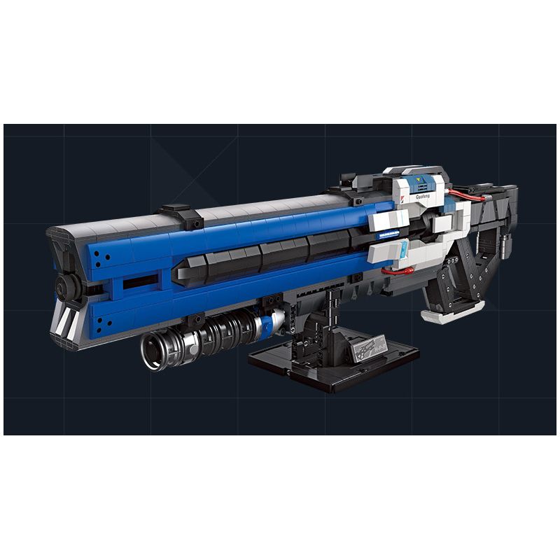 JIESTAR 58023 non  SÚNG TRƯỜNG XUNG HẠNG NẶNG bộ đồ chơi xếp lắp ráp ghép mô hình Gun HEAVY PULSE RIFLE 2283 khối JIESTAR 58023 non  SÚNG TRƯỜNG XUNG HẠNG NẶNG bộ đồ chơi xếp lắp ráp ghép mô hình Gun HEAVY PULSE RIFLE 2283 khối