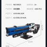 JIESTAR 58023 non  SÚNG TRƯỜNG XUNG HẠNG NẶNG bộ đồ chơi xếp lắp ráp ghép mô hình Gun HEAVY PULSE RIFLE 2283 khối