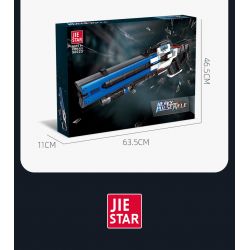 JIESTAR 58023 non  SÚNG TRƯỜNG XUNG HẠNG NẶNG bộ đồ chơi xếp lắp ráp ghép mô hình Gun HEAVY PULSE RIFLE 2283 khối JIESTAR 58023 non  SÚNG TRƯỜNG XUNG HẠNG NẶNG bộ đồ chơi xếp lắp ráp ghép mô hình Gun HEAVY PULSE RIFLE 2283 khối