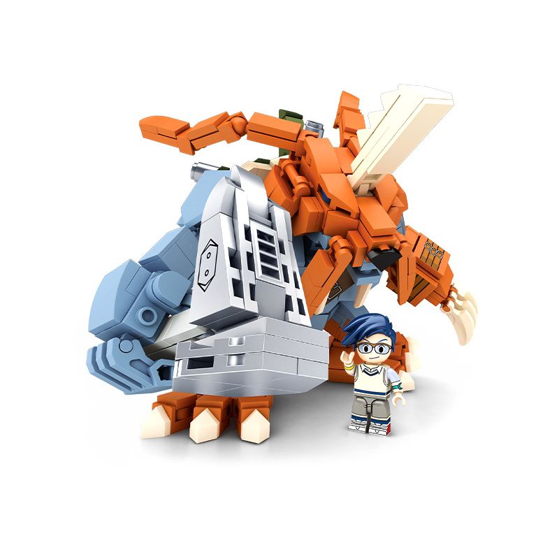 SEMBO 609320 non Lego DIGIMON ZUTONMON bộ đồ chơi xếp lắp ráp ghép mô hình Digimon Adventure Cuộc Phưu Lưu Của Quái Vật Số 442 khối