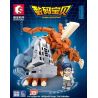 SEMBO 609320 non  DIGIMON ZUTONMON bộ đồ chơi xếp lắp ráp ghép mô hình Digimon Adventure Cuộc Phưu Lưu Của Quái Vật Số 442 khối