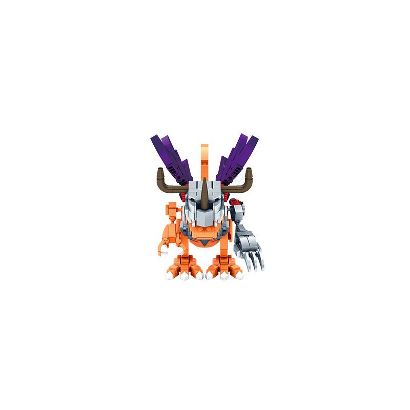 SEMBO 609319 non  GREYMON CƠ KHÍ bộ đồ chơi xếp lắp ráp ghép mô hình Digimon Adventure Cuộc Phưu Lưu Của Quái Vật Số 458 khối