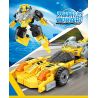 SEMBO 103281 103282 103283 103280 non  IRON MECHA STAR KNIGHT 4 KẾT HỢP bộ đồ chơi xếp lắp ráp ghép mô hình Transformers MECHA OF STEEL Robot Đại Chiến Người Máy Biến Hình 817 khối
