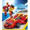 SEMBO 103281 103282 103283 103280 non  IRON MECHA STAR KNIGHT 4 KẾT HỢP bộ đồ chơi xếp lắp ráp ghép mô hình Transformers MECHA OF STEEL Robot Đại Chiến Người Máy Biến Hình 817 khối