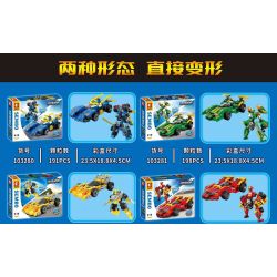 SEMBO 103281 103282 103283 103280 non  IRON MECHA STAR KNIGHT 4 KẾT HỢP bộ đồ chơi xếp lắp ráp ghép mô hình Transformers MECHA OF STEEL Robot Đại Chiến Người Máy Biến Hình 817 khối