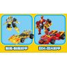 SEMBO 103281 103282 103283 103280 non  IRON MECHA STAR KNIGHT 4 KẾT HỢP bộ đồ chơi xếp lắp ráp ghép mô hình Transformers MECHA OF STEEL Robot Đại Chiến Người Máy Biến Hình 817 khối