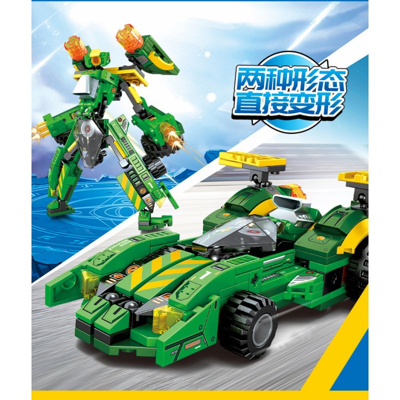 SEMBO 103281 103282 103283 103280 non  IRON MECHA STAR KNIGHT 4 KẾT HỢP bộ đồ chơi xếp lắp ráp ghép mô hình Transformers MECHA OF STEEL Robot Đại Chiến Người Máy Biến Hình 817 khối