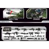 GAOMISI T3016 3016 non  XE TĂNG CHIẾN ĐẤU CHỦ LỰC M1A2 bộ đồ chơi xếp lắp ráp ghép mô hình Military Army BATTLE TANK M1A2 Quân Sự Bộ Đội 1968 khối