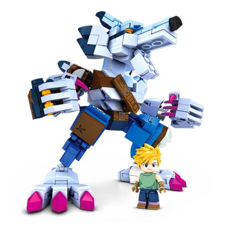 SEMBO 609318 non  DIGIMON ORCGARURUMON bộ đồ chơi xếp lắp ráp ghép mô hình Digimon Adventure Cuộc Phưu Lưu Của Quái Vật Số 414 khối