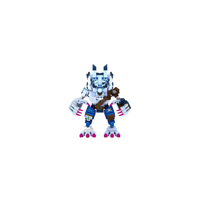 SEMBO 609318 non  DIGIMON ORCGARURUMON bộ đồ chơi xếp lắp ráp ghép mô hình Digimon Adventure Cuộc Phưu Lưu Của Quái Vật Số 414 khối