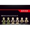 GAOMISI T3015 3015 non  XE TĂNG CHIẾN ĐẤU CHỦ LỰC LEOPARD 2 bộ đồ chơi xếp lắp ráp ghép mô hình Military Army BATTLE TANK LEOPARD 2 Quân Sự Bộ Đội 2029 khối