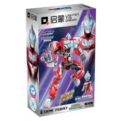 Enlighten 75047 Qman 75047 non  GEDD ENHANCED MECH MẪU BAN ĐẦU bộ đồ chơi xếp lắp ráp ghép mô hình Ultraman Vệ Binh Vũ Trụ Siêu Nhân Điện Quang