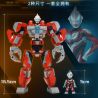 Enlighten 75047 Qman 75047 non  GEDD ENHANCED MECH MẪU BAN ĐẦU bộ đồ chơi xếp lắp ráp ghép mô hình Ultraman Vệ Binh Vũ Trụ Siêu Nhân Điện Quang