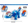 EAKI NBXJ1006 1006 non  THẰN LẰN BAY bộ đồ chơi xếp lắp ráp ghép mô hình 129 khối