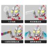PanlosBrick 690028 Panlos Brick 690028 non  NGƯỜI KHỔNG LỒ bộ đồ chơi xếp lắp ráp ghép mô hình Ultraman Vệ Binh Vũ Trụ Siêu Nhân Điện Quang 600 khối