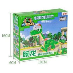 EAKI NBXJ1004 1004 non  XE RỒNG NỔ XINQI BRACHIOSAURUS bộ đồ chơi xếp lắp ráp ghép mô hình 134 khối