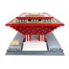 WANGE 7210 non  TRIỂN LÃM THẾ GIỚI THƯỢNG HẢI GIAN HÀNG TRUNG QUỐC bộ đồ chơi xếp lắp ráp ghép mô hình Buildings CHINA PAVILION AT EXPO 3049 khối