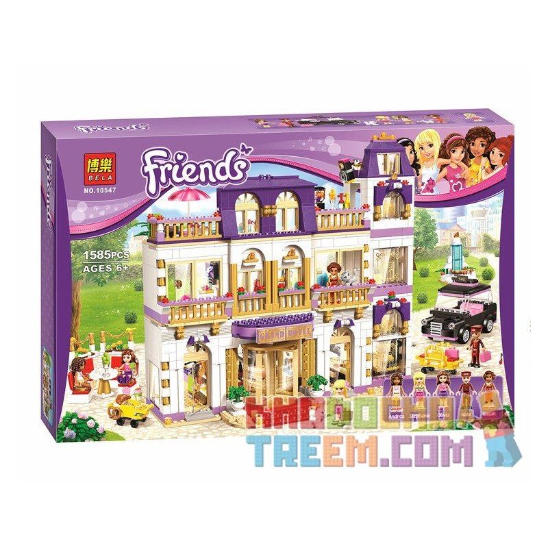 NOT Lego HEARTLAKE GRAND HOTEL 41101 QUEEN 86027 LARI BELA 10547 LEPIN 01045 LION KING 180076