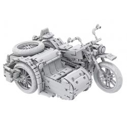 UBTECH JRKL217 non  XE BA BÁNH BÊN CỔ ĐIỂN JIMUGO bộ đồ chơi xếp lắp ráp ghép mô hình  Kỹ Thuật Công Nghệ Cao Mô Hình Phương Tiện 1200 khối