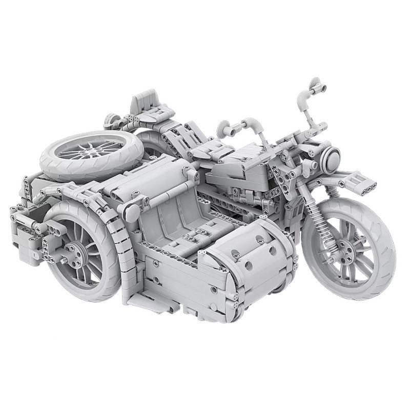 UBTECH JRKL217 non  XE BA BÁNH BÊN CỔ ĐIỂN JIMUGO bộ đồ chơi xếp lắp ráp ghép mô hình  Kỹ Thuật Công Nghệ Cao Mô Hình Phương Tiện 1200 khối