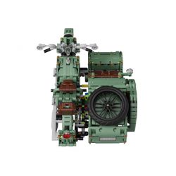 UBTECH JRKL217 non  XE BA BÁNH BÊN CỔ ĐIỂN JIMUGO bộ đồ chơi xếp lắp ráp ghép mô hình  Kỹ Thuật Công Nghệ Cao Mô Hình Phương Tiện 1200 khối